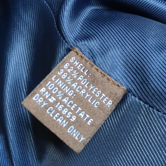 J. McLaughlin blue tweed blazer Sz 10 - Picture 8 of 8